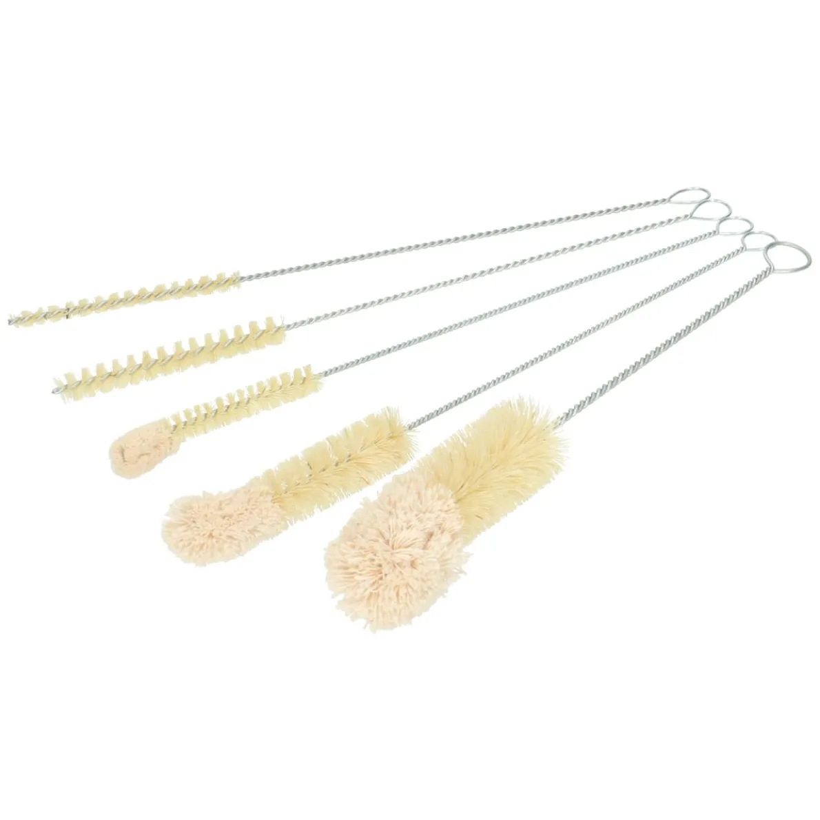 Tuitenrager, tampico, punt van katoen, 2 x 26 cm