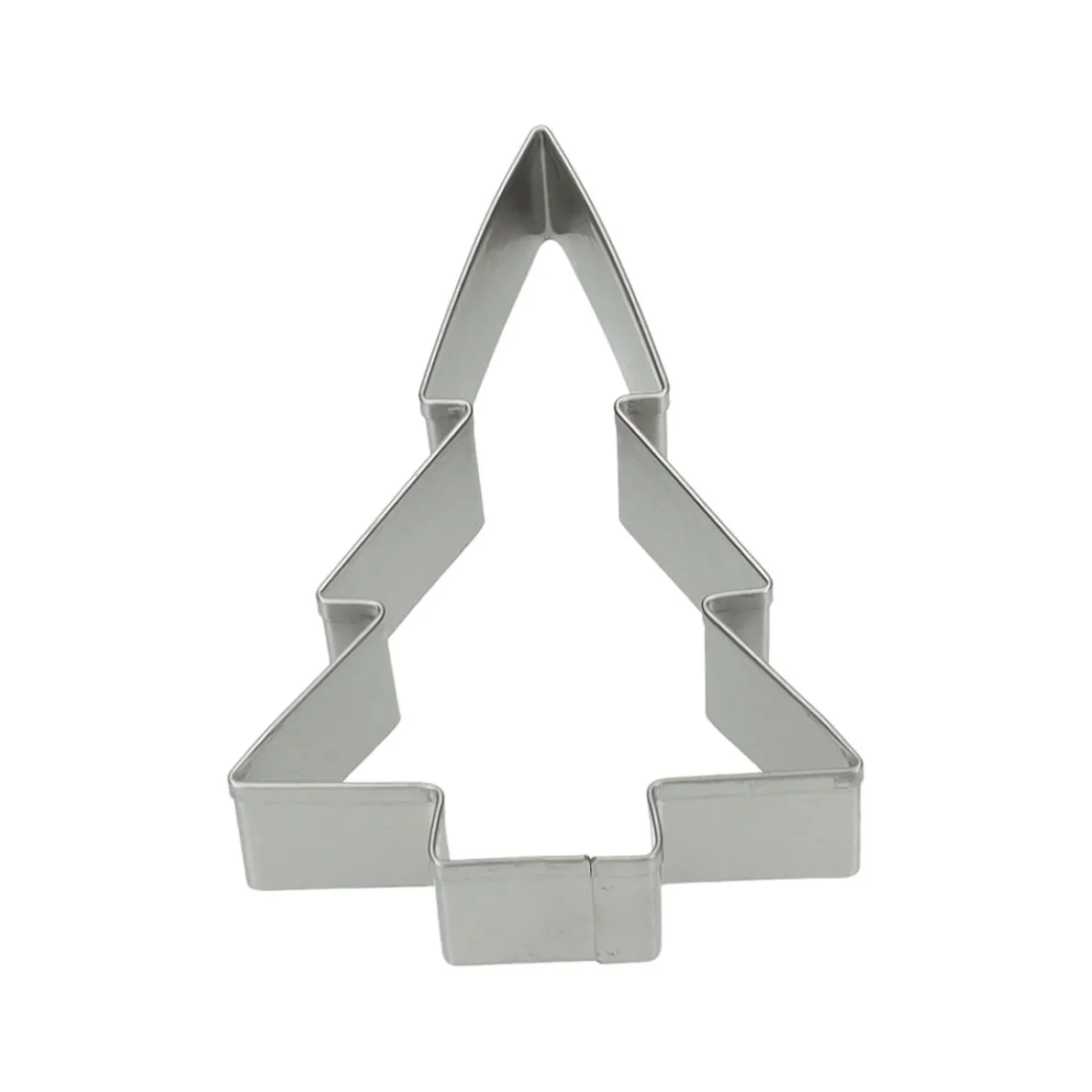 Uitsteekvorm kerstboom, recycled rvs