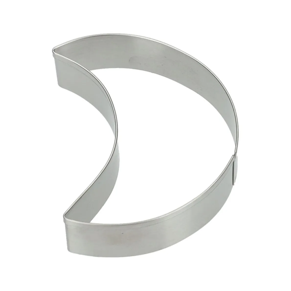 Uitsteekvorm maan, recycled rvs