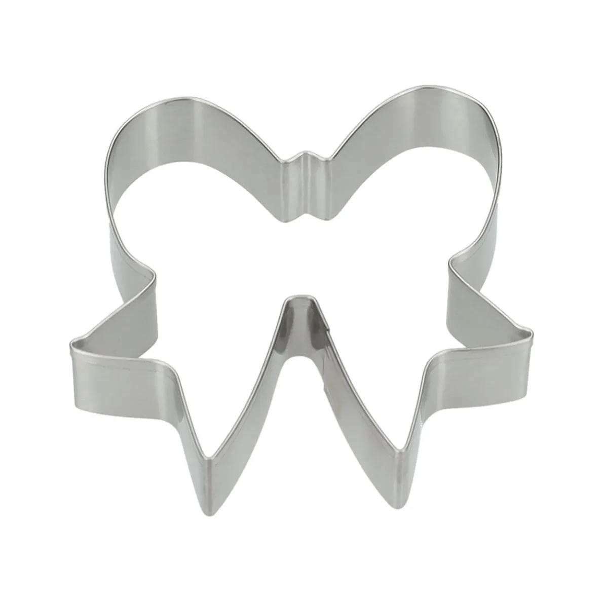 Uitsteekvorm strik, recycled rvs