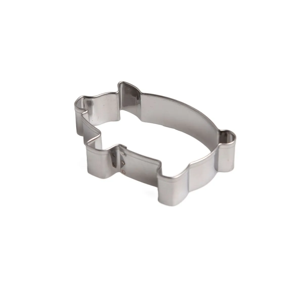 Uitsteekvorm voor koekjes, varken, roestvrij staal, 6,5 cm