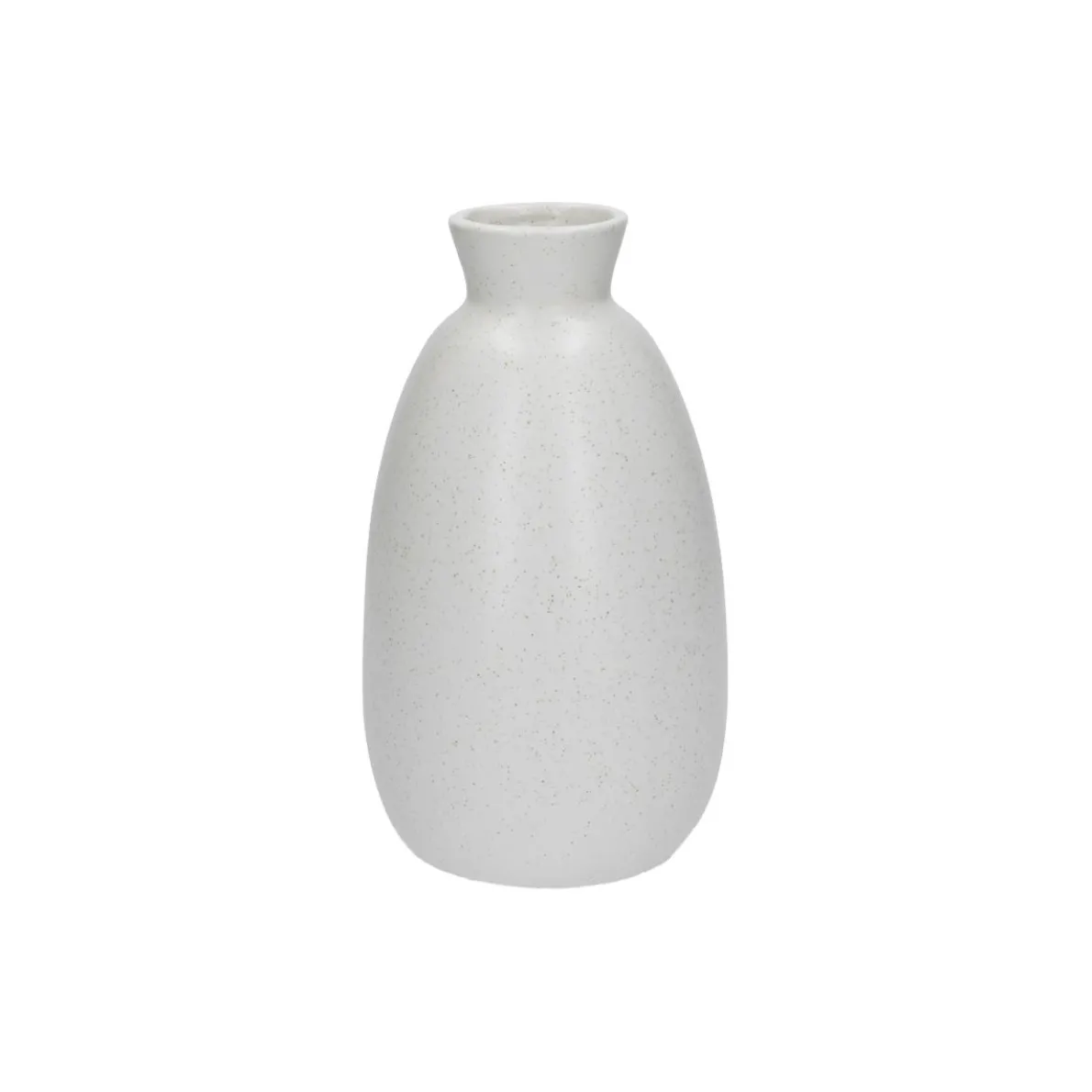Vaas, porselein, wit, 12 x 20 cm