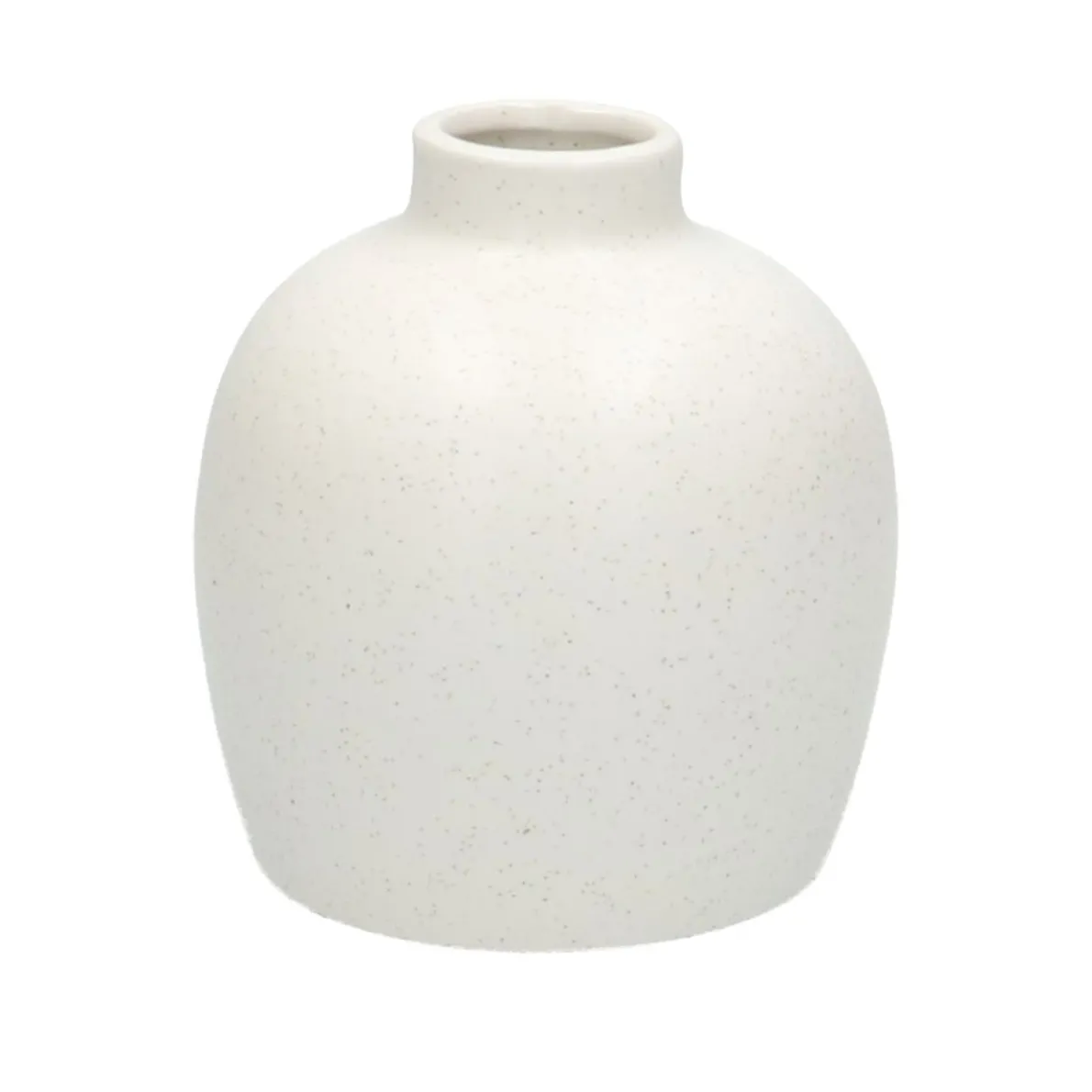 Vaasje, porselein, wit