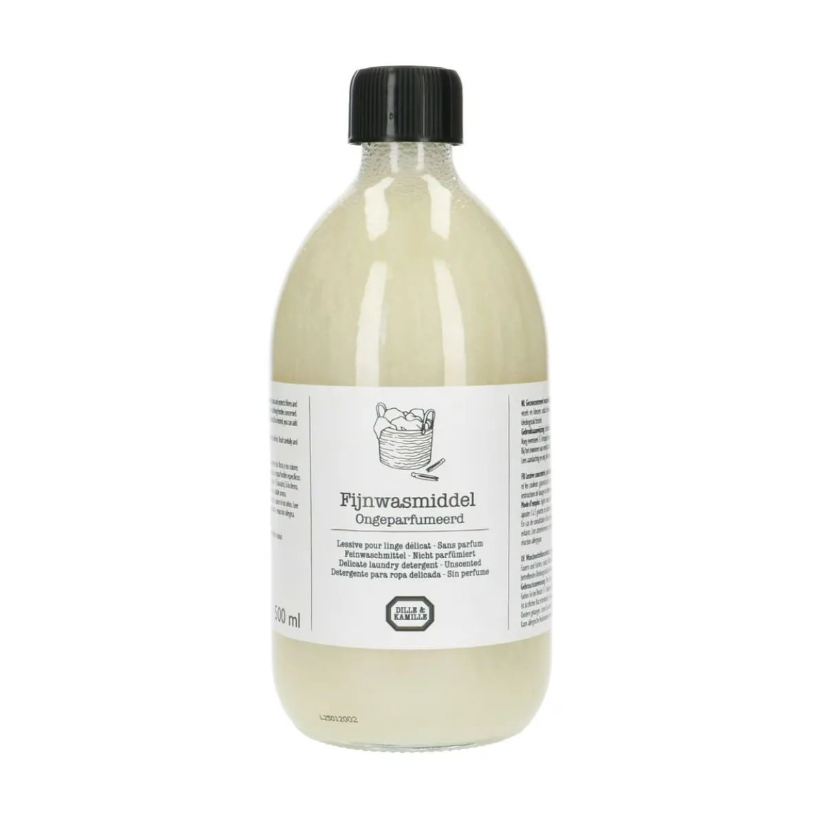 Vloeibaar fijnwasmiddel, ongeparfumeerd, 500 ml