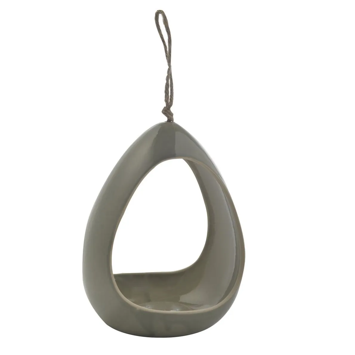 Vogelvoeder, aardewerk, groen