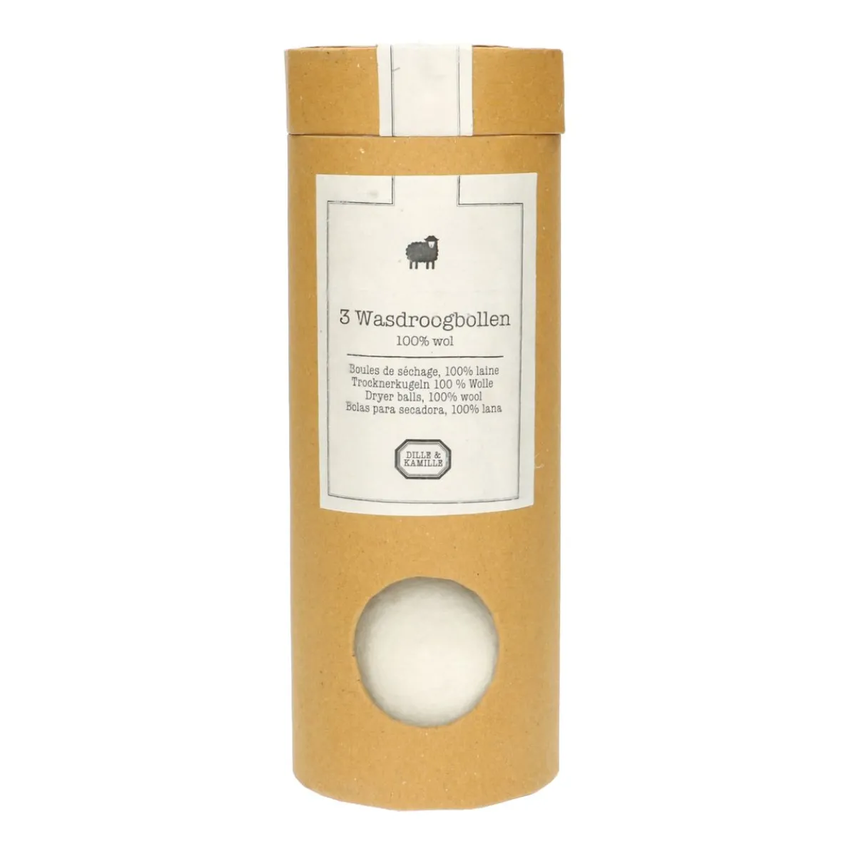 Wasdroogbollen, vilt, 3 stuks