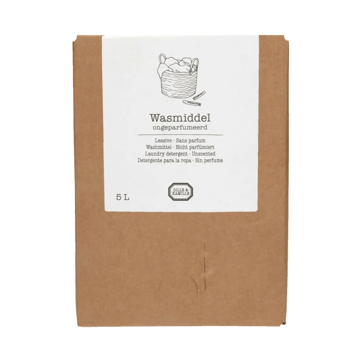Wasmiddel, bag in box, 5 liter
