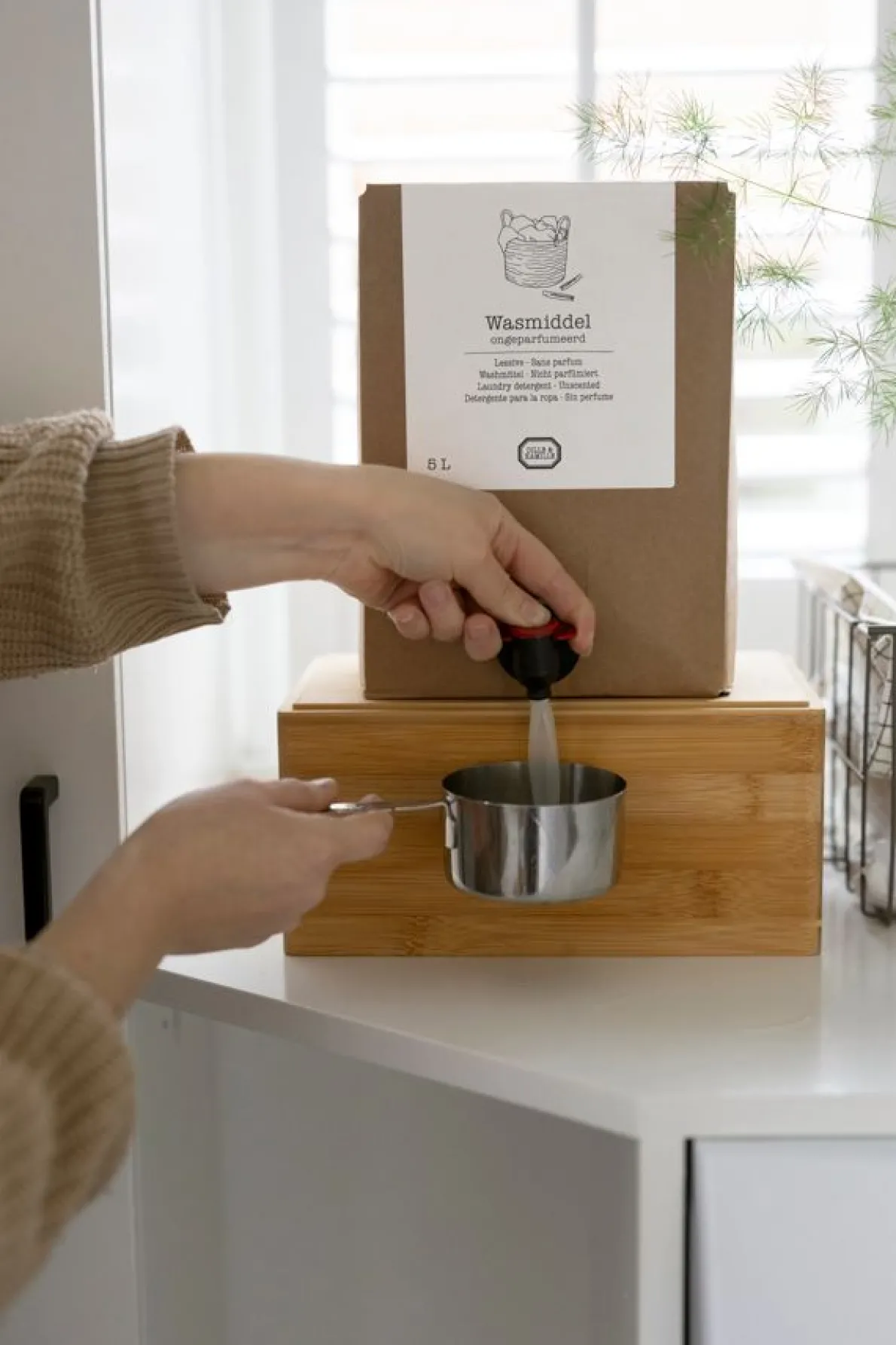 Wasmiddel, bag in box, 5 liter