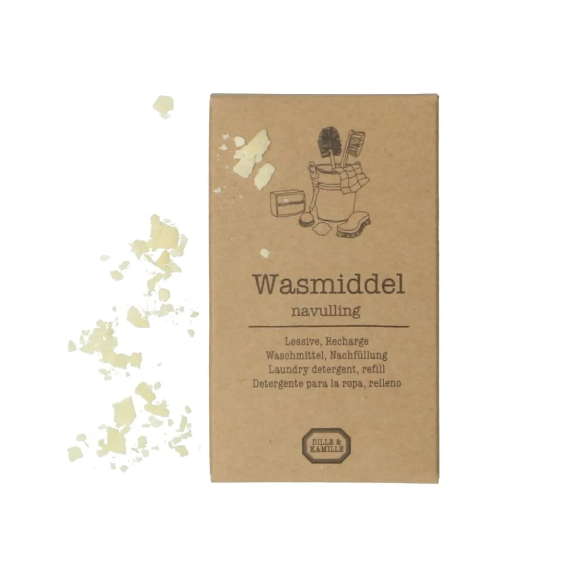 Wasmiddel om zelf aan te lengen, navulling, 50 gram