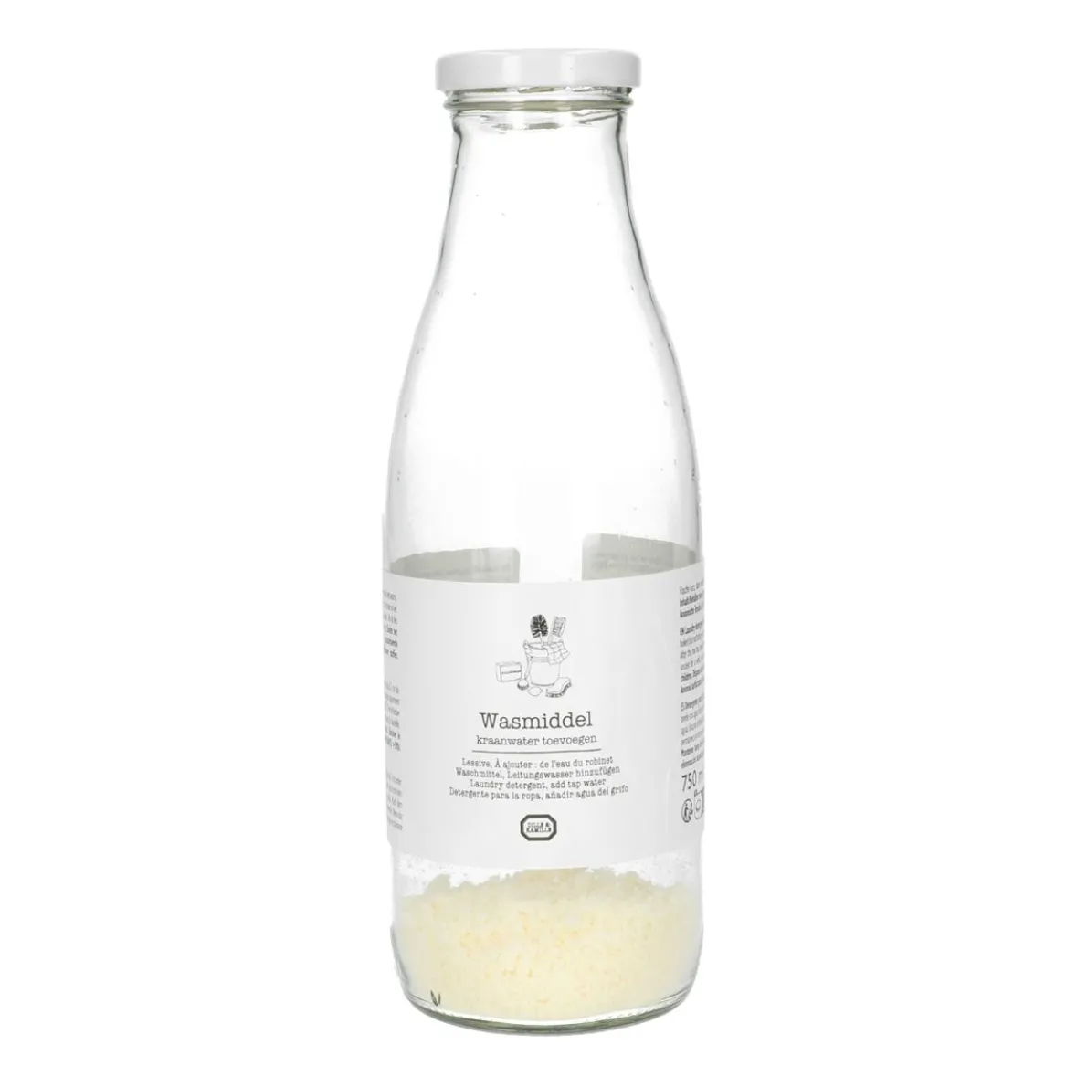 Wasmiddel om zelf aan te lengen, voor 750 ml