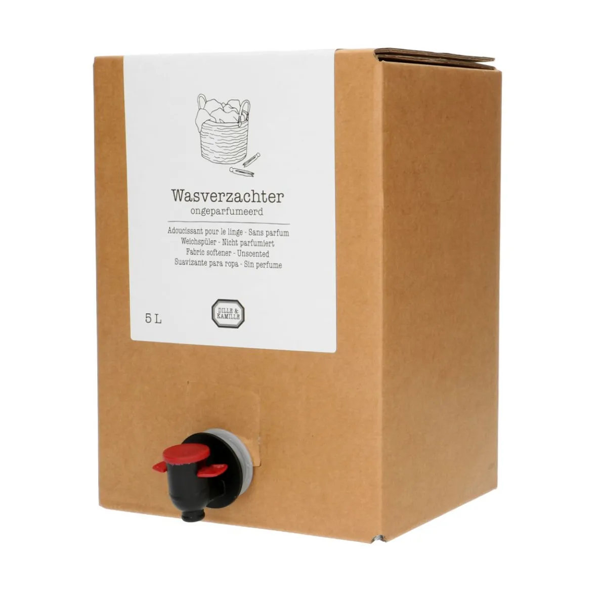 Wasverzachter, bag in box, 5 liter