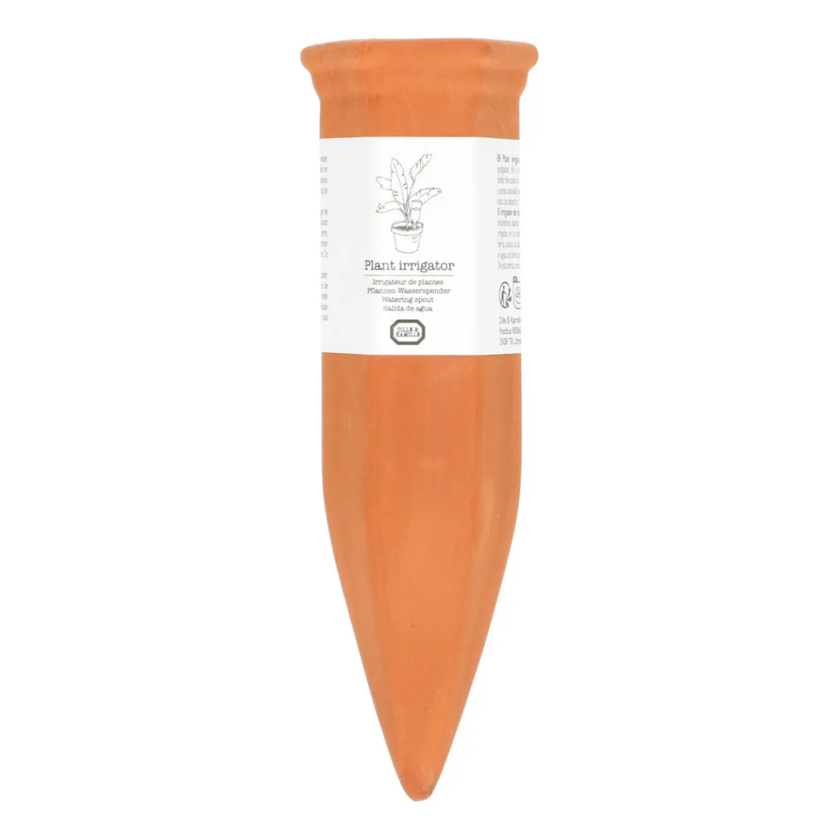 Waterdruppelaar, irrigator, terracotta, 17,5 cm