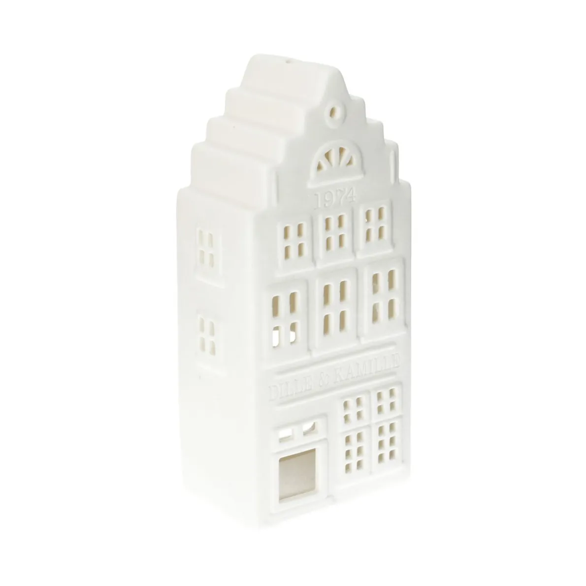 Waxinelichthouder, Dille & Kamille-winkel 50 jaar, porselein, 18,5 cm