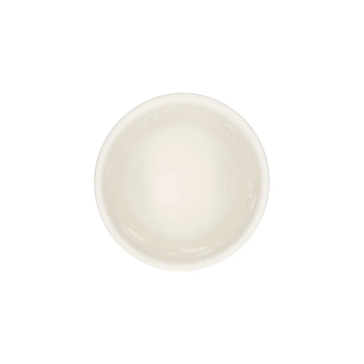 Waxinelichthouder, porselein, wit, Ø7 X 5,5 cm