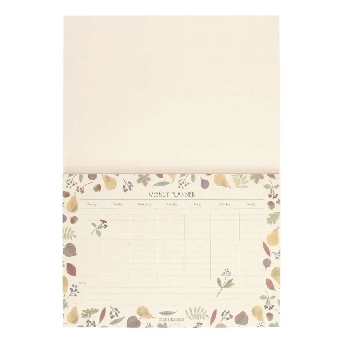 Weekplanner, papier, perenoogst, A5