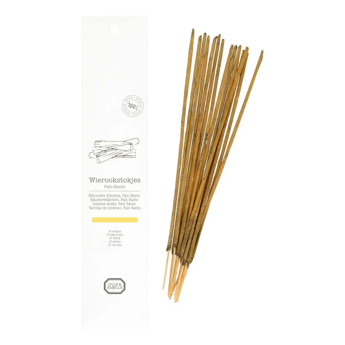Wierookstokjes, Palo santo, 15 stuks