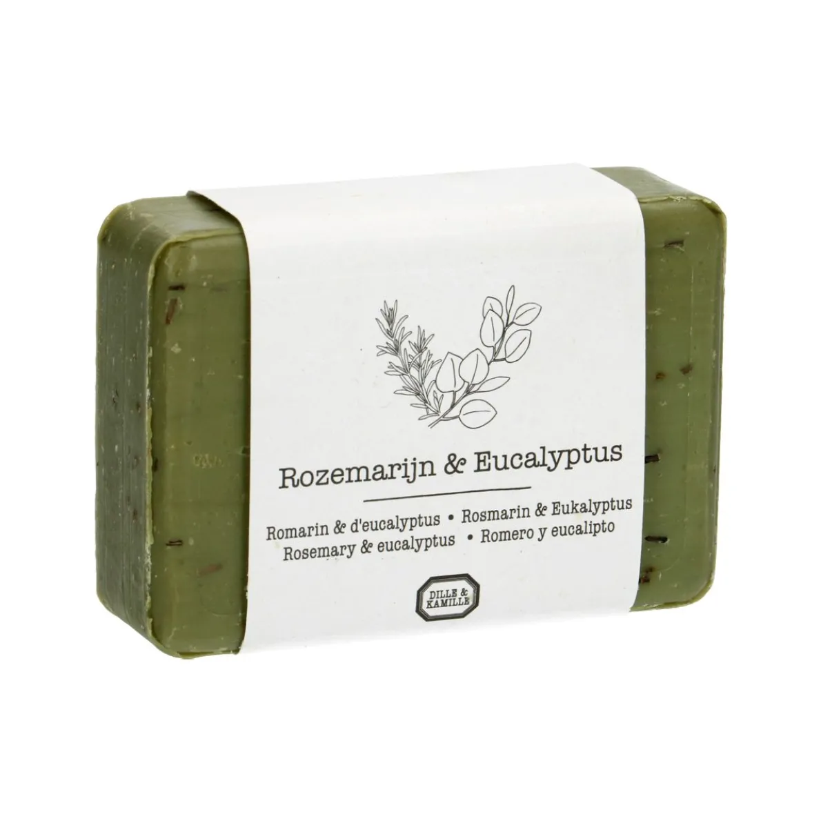 Zeep, eucalyptus & rozemarijn 150 gram