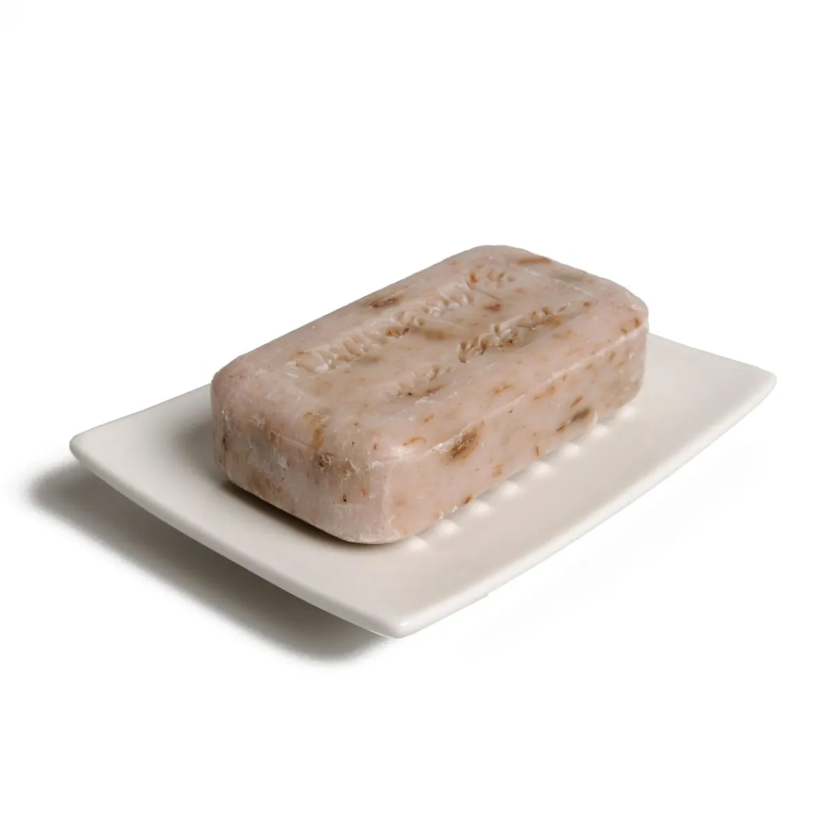 Zeepbakje, porselein, wit, 11,5 x 9 cm