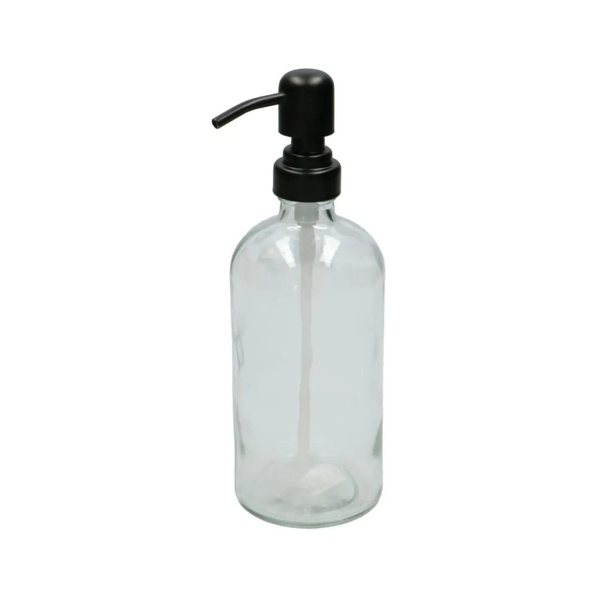 Zeeppomp, glas en rvs, 500 ml