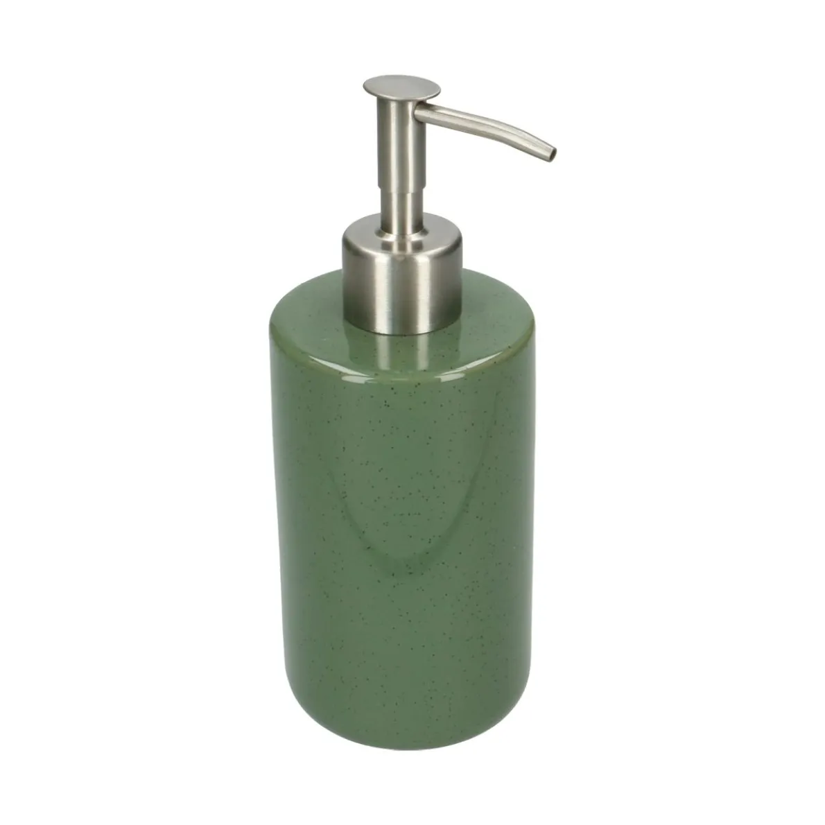 Zeeppompje, groengrijs, keramiek en rvs