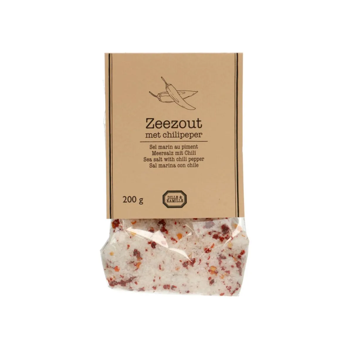 Zeezout met chilipepertjes, 200 g