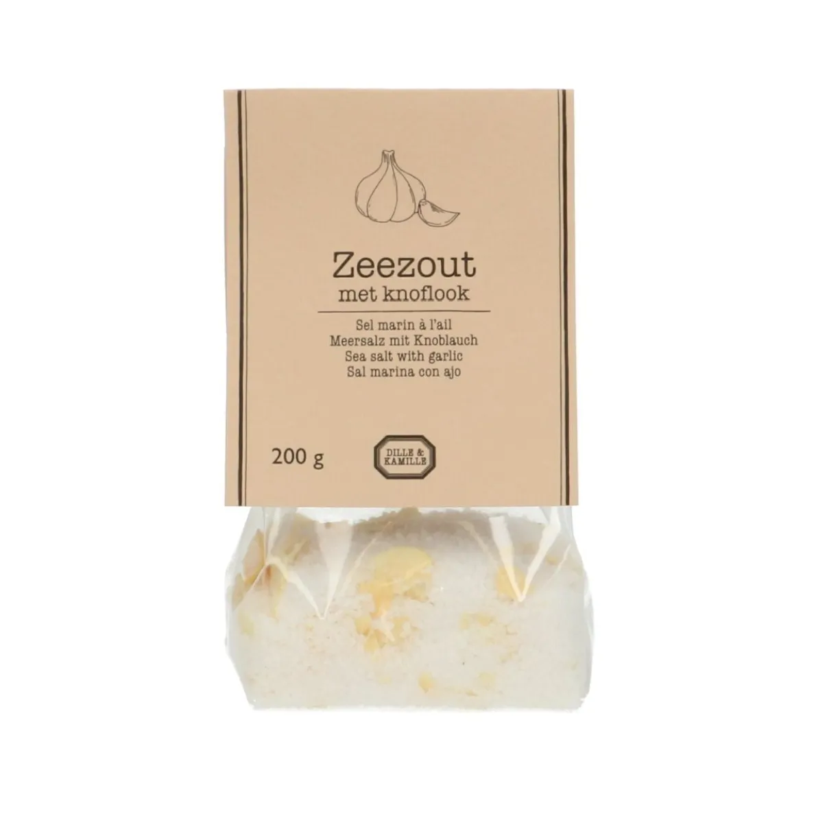 Zeezout met knoflook, 200 g