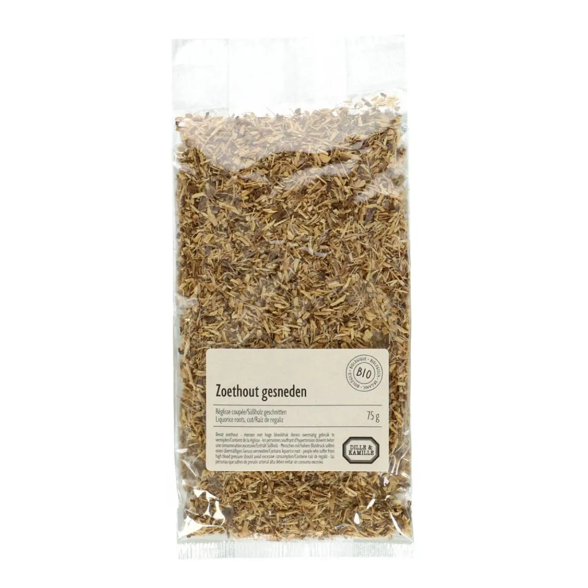 Zoethout, stukjes, biologisch, 75 g